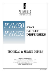 ABBERFIELD PVM50 Series Technical & Service Manual