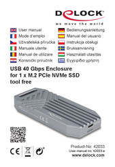 DeLOCK 42033 User Manual