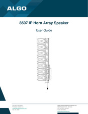 Algo 8507 User Manual