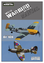 Rage RC MICRO WARBIRD MESSERSCHMITT Bf 109 Manual