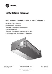 Trane DFEL 7 Installation Manual