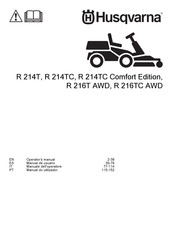 Husqvarna R 216TC AWD Operator's Manual