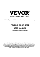 Vevor ZDM-153 User Manual