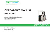 UniCarriers Platinum SCX Series Operator's Manual