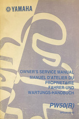 Yamaha PW50 2002 Owner's Service Manual