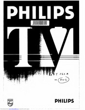 Philips 21PT166A/25 User Manual
