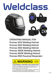 Weldclass Promax 680R Operating Manual
