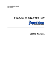 Fujitsu F2MC-16LX STARTER KIT User Manual