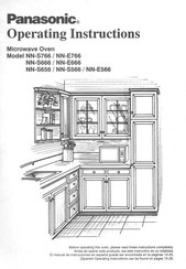 Panasonic NN-S766 Operating Instructions Manual