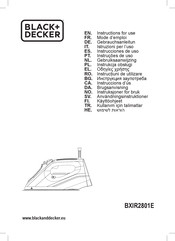 Black & Decker BXIR2801E Instructions For Use Manual