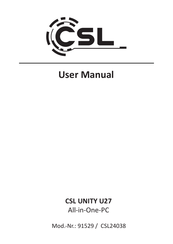 CSL UNITY U27 User Manual