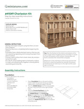 Miniatures 41049 Step By Step Assembly Instructions