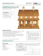 Miniatures 41080 Step By Step Assembly Instructions