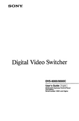 Sony BKDS-8010 User Manual