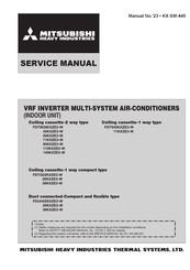 Mitsubishi FDTQ36KXZE3-W Service Manual