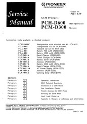 Pioneer PCH-D600 Service Manual