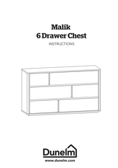 Dunelm Malik Instructions Manual