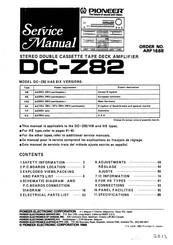 Pioneer DC-Z82 Service Manual