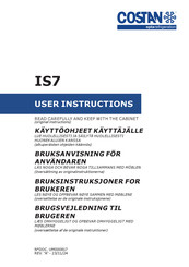 Costan IS7 User Instructions