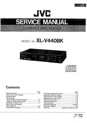 JVC XL-V440BK Service Manual