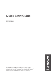 Lenovo TB520FU Quick Start Manual