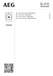 AEG TR98H64B User Manual