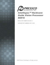 PRESSCO TECHNOLOGY Intellispec S6816 Hardware Manual