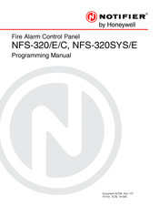 Honeywell Notifier NFS-320/E/C Programming Manual