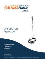 Kasco HYDRAFORCE LS-225 Installation & Operation Manual