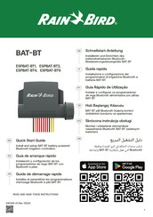 Rain Bird ESPBAT-BT2 Quick Start Manual