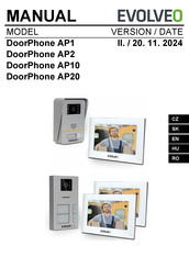 Evolveo DoorPhone AP20 Manual