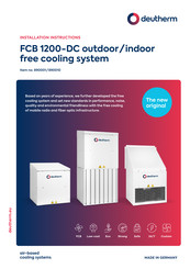 deutherm 890001 Installation Instructions Manual