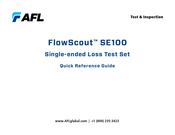 AFL FlowScout SE100 Quick Reference Manual
