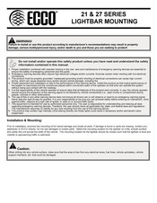 Ecco 27 Series Manual