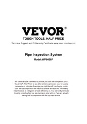 VEVOR WP9608F Instruction Manual