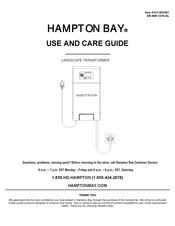 HAMPTON BAY 1011921001 Use And Care Manual