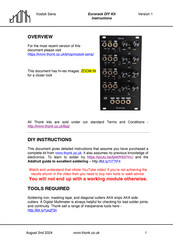 Vostok SENA Instructions Manual