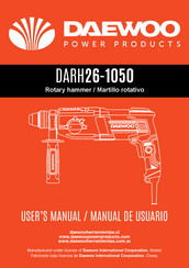 Daewoo DARH26-1050 User Manual