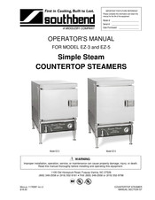 Middleby southbend EZ-5 Operator's Manual