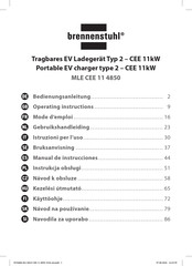 brennenstuhl MLE CEE 11 4850 Operating Instructions Manual