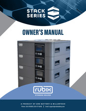 Rubix STACK Series Owner's Manual