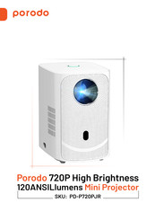 PORODO PD-P720PJR Instruction Manual