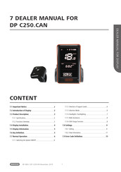 BAFANG DP C250.CAN BUS Dealer's Manual