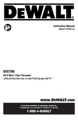 DeWalt DCE700NK Instruction Manual