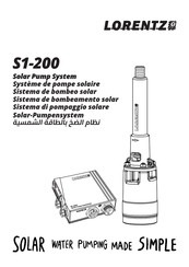 Lorentz S1-200 Instruction Manual