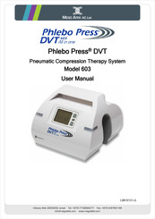 Mego Afek Phlebo Press DVT 603 User Manual
