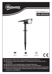 Outsunny Bm01101 Instruction Manual