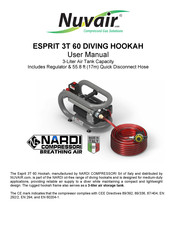 NARDI COMPRESSORI ESPRIT 3T 60 DIVING HOOKAH User Manual