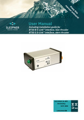 Sleipner 8730S User Manual