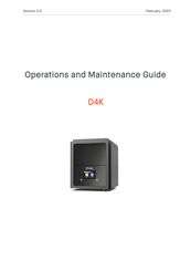 Etec D4K Operation And Maintenance Manual